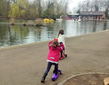Scooting Ally Pally to use