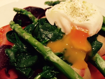 poached eggs spinach 16 april